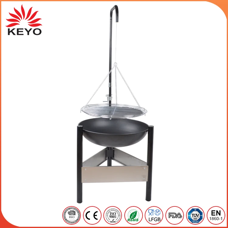 Outdoor Adjustable Height Big Cooking Tripod Hanging Barbecue Grill Swing Bbq Grill Buy