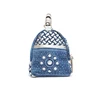 2019 diamond-encrusted blue and white porcelain vintage denim cross-shoulder makeup handbag for daily use