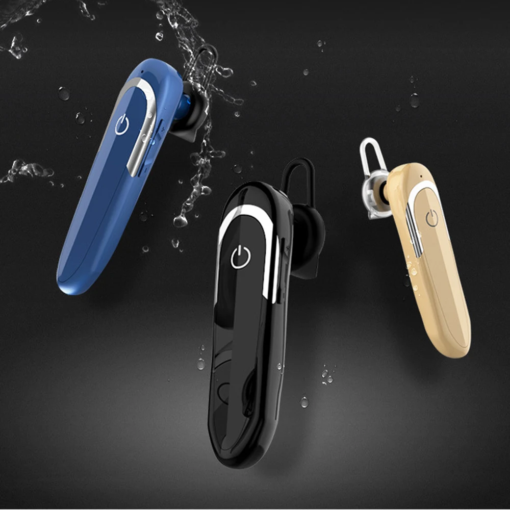 Bluetooth Earphone With Microphone 32 Hours Talk Time Wireless Headset