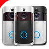 WiFi Doorbell,Wireless Door Bell IP Wireless Doorbell with night vision and smartphone remote control