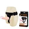 Top selling detachable solid penis strap on double dildo for women