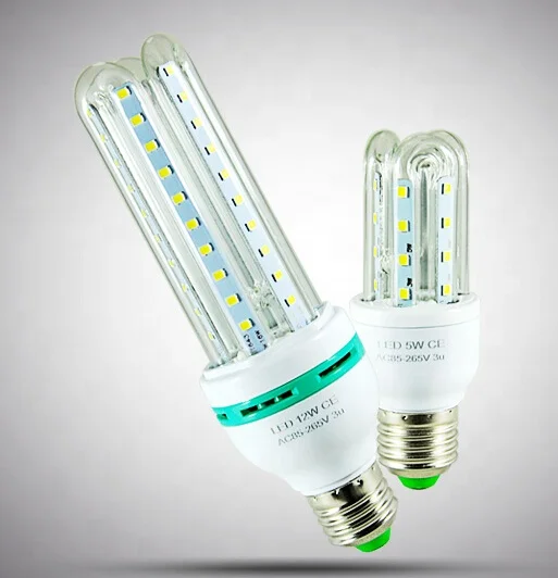 China golden supplier led light Factory sale directly LED U enrgy saving lamp U corn lamp E27 B22 6500K 3000K