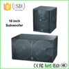 2018 Hot sale 18" subwoofer speaker box dj bass speaker SPL subwoofer PF Series