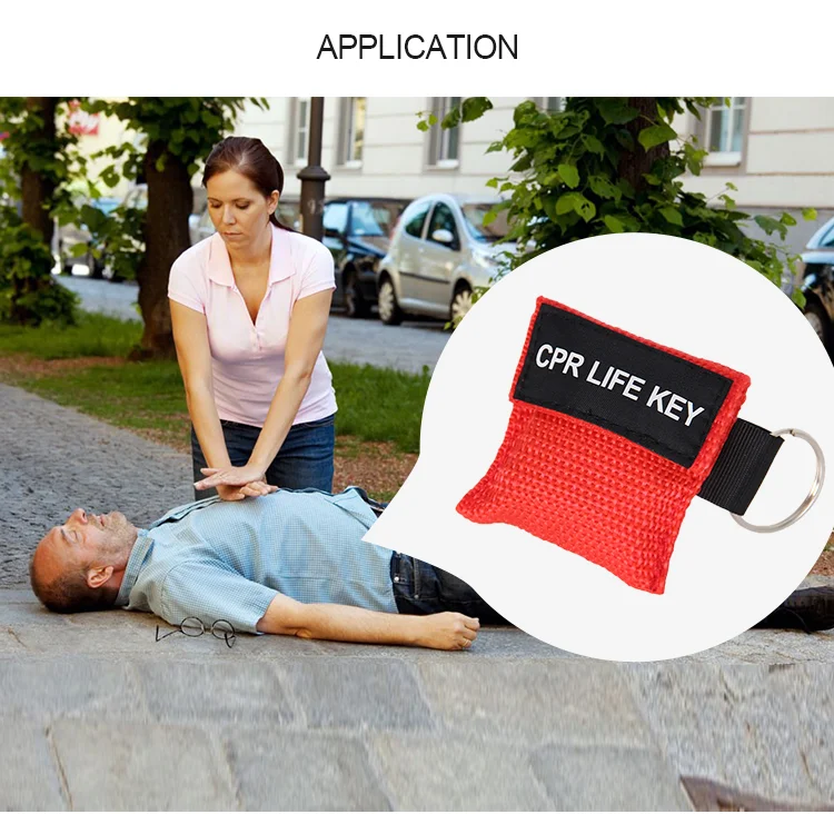 Multipurpose Cpr Training Full Face Shield Medical Cpr Rescue Pockets