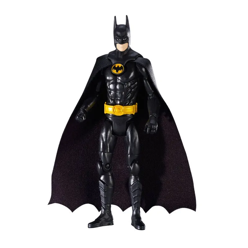 Мягкая игрушка супер друзья Бэтмен DC Comics 25 см. Миниатюра Бэтмена 4см покрас. Модель бэтмена