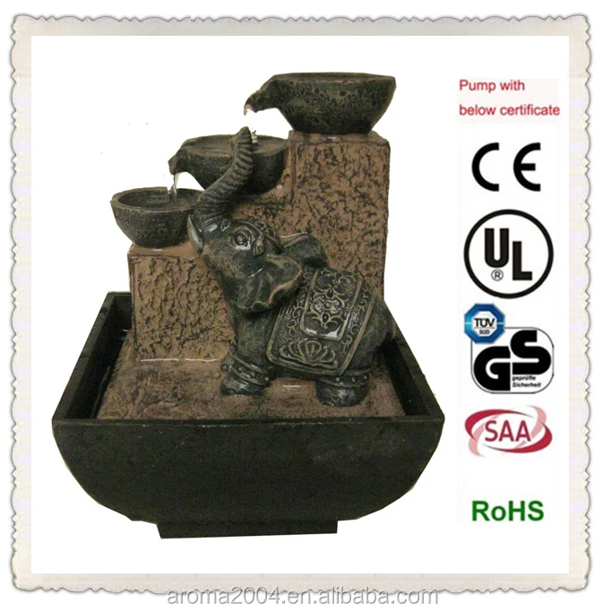 Indoor Polyresin Elephant Statue Mini Water Fountain Buy Mini Water Fountain,Indoor Water