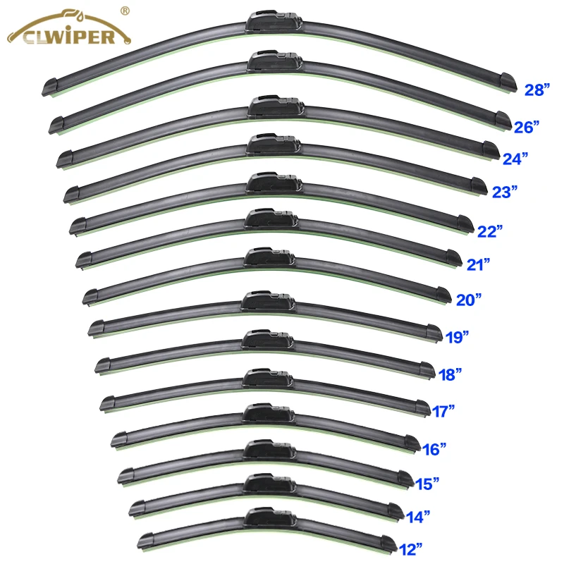 Guangzhou Yongfu Wiper Rubber Refill Universal 6mm Set Size Chart