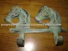 Horse Hook & Key Hanger Brass Antique Metal