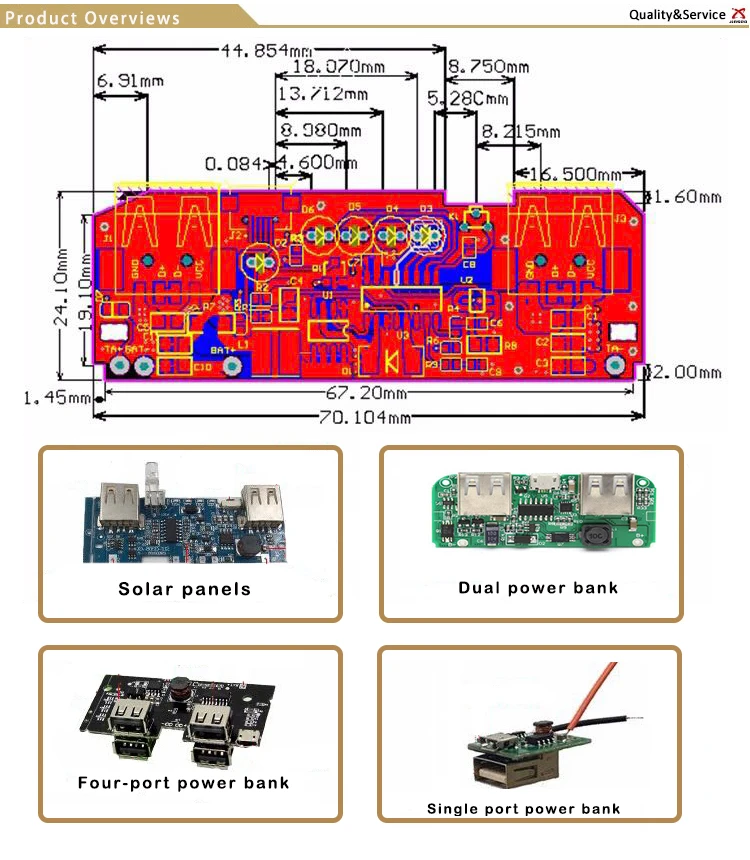 Power Bank Pcb Circuit Diagram