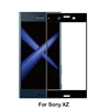 Hot seller in Japan 2.5D full Silk Printed Tempered Glass Screen Protector for Sony Xperia XZ