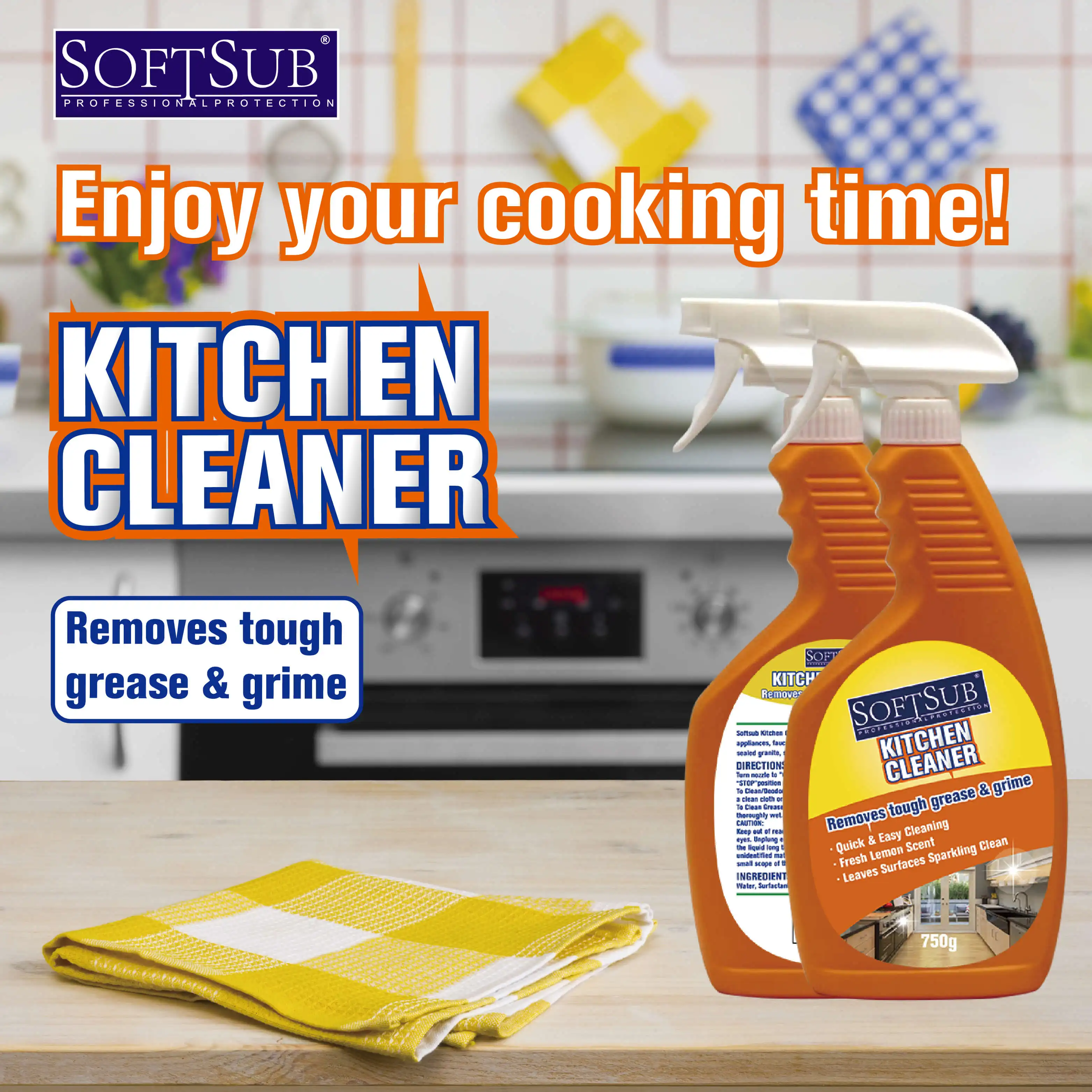 Factory Direct Dry Cleaning Agent Kitchen Stain Remover Spray Detergent