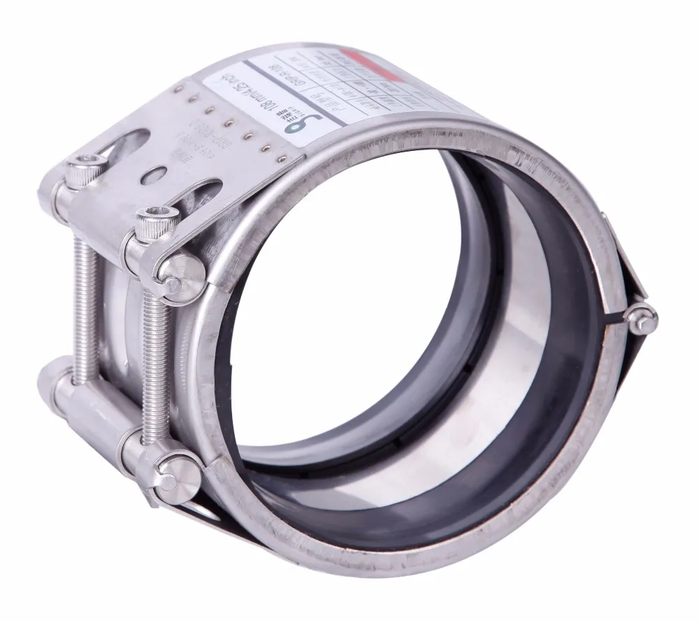 High Temp Grip Repair Coupling Stainless Steel Leak Repair Pipe Clamp