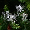 Wholesale christmas hang decoration gifts acrylic angel