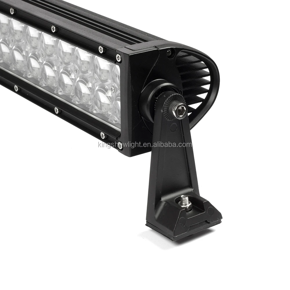 NEW 4D dual color amber &white LED light bar offroad180W 31.5inch Strobe flash