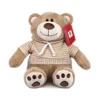high quality stuffed teddy bear soft toys with custom logo clothes/plush teddy bear in hoodie