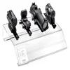 plexiglass telescope rack perspex riflescope holder with sign red dot scope acrylic display stand