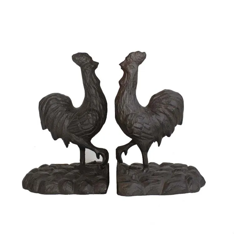 Metal Bookend Cast Iron Bookend Metal Rooster Bookend - Buy Metal ...