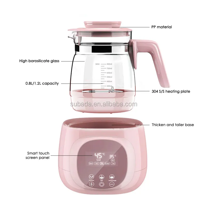 Baby Formula Quick Boil Kettle With Keep Warm Function Water Boiler