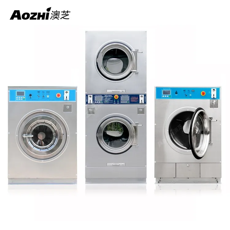 Ce Iso 15kg Coinoperated Washing Machine Laundromat Commercial Washing