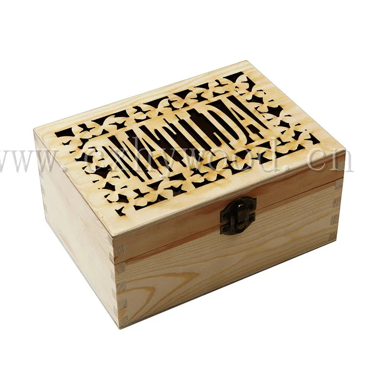 Personalised Wooden Butterfly Name Keepsake Wedding Gift Box - Buy ...