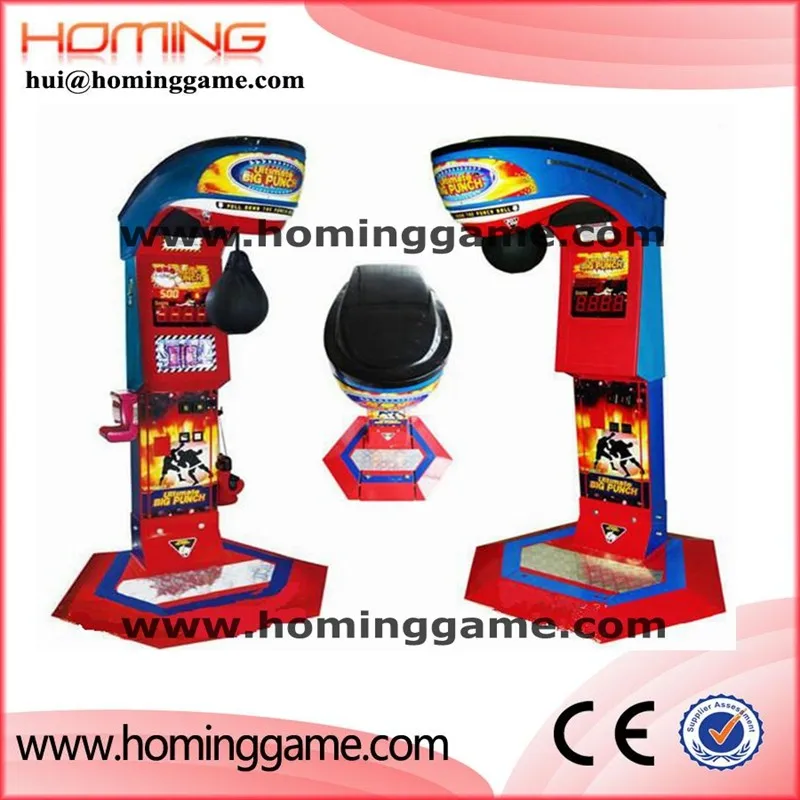  China supplier Ultimate big boxing punching machine lottery coin operated redemption arcade game machine