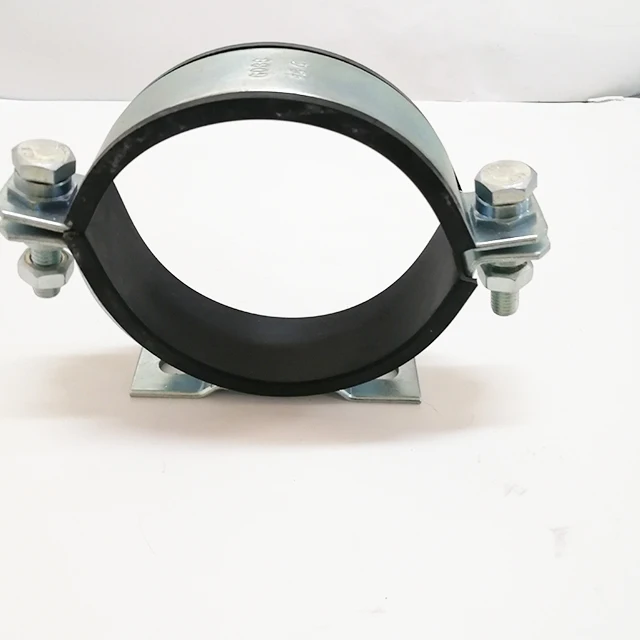 Collinear Reduction Vertical Stainless Steel Wall Mount Pipe Clamp