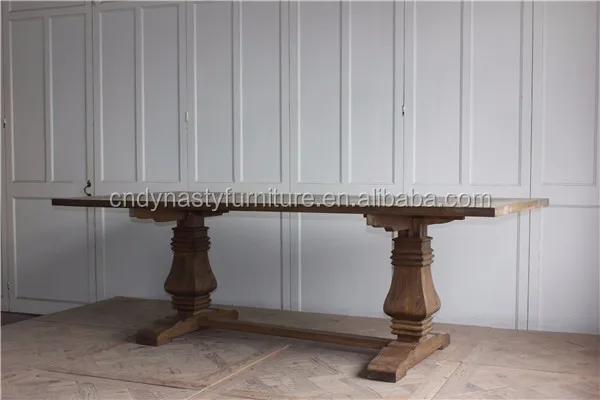Country Furniture Rustic Reclaimed Wood Dining Table - Buy Wood Dining