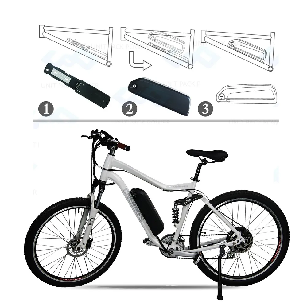 electric bike battery mounting