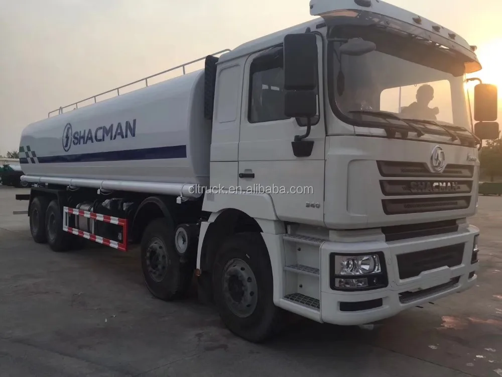 Shacman 8x4 Lhd 25000 Liter Water Transport Tank Truck Manufacturer