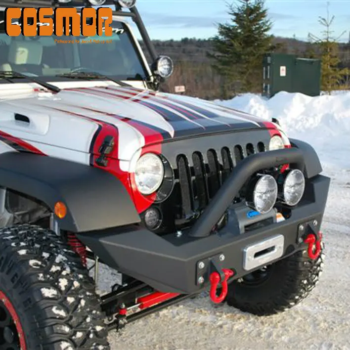 Cosmor Develops Front Bumper For Jeep Wrangler Buy Full Width Led