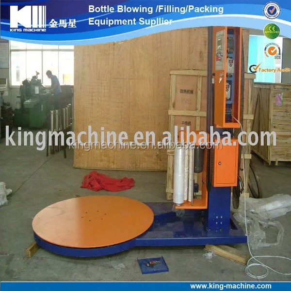 Full Automatic Pallet Shrink Wrapping Machine / Equipment