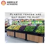 Worldwide Hot Sale Supermarket Fruit And Vegetables Wooden Adjustable Display Stand