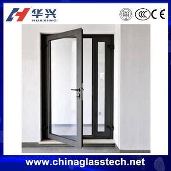 New Design Tempered Glass Aluminum Office Entrance Glass Door Buy Office Entrance Glass Door Aluminum Office Entrance Glass Door Product On