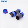 pj sp17 ip68 circular waterproof cable connector 7Pin with cap