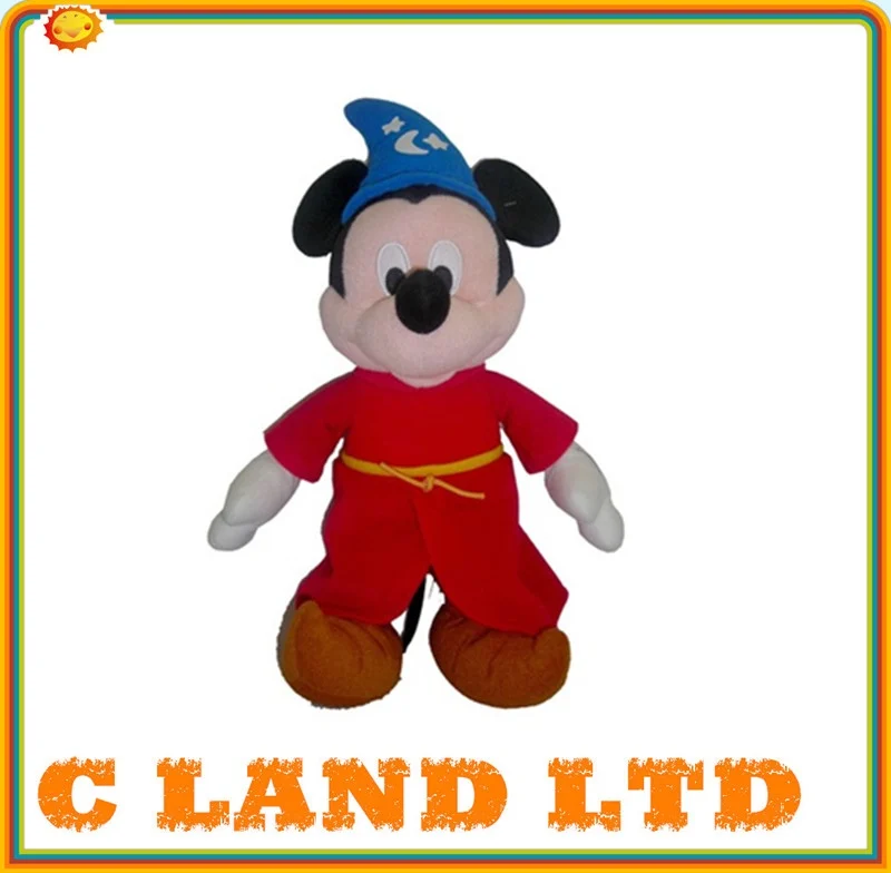 christmas mickey soft toy