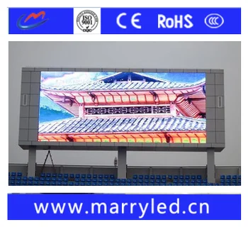 P6 High Bright Waterproof Outdoor Advertising Led Display Hd