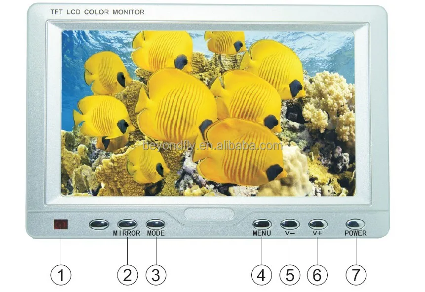 Color Ccd Underwater Camera Underwater Fishing Camera Cr1107a With