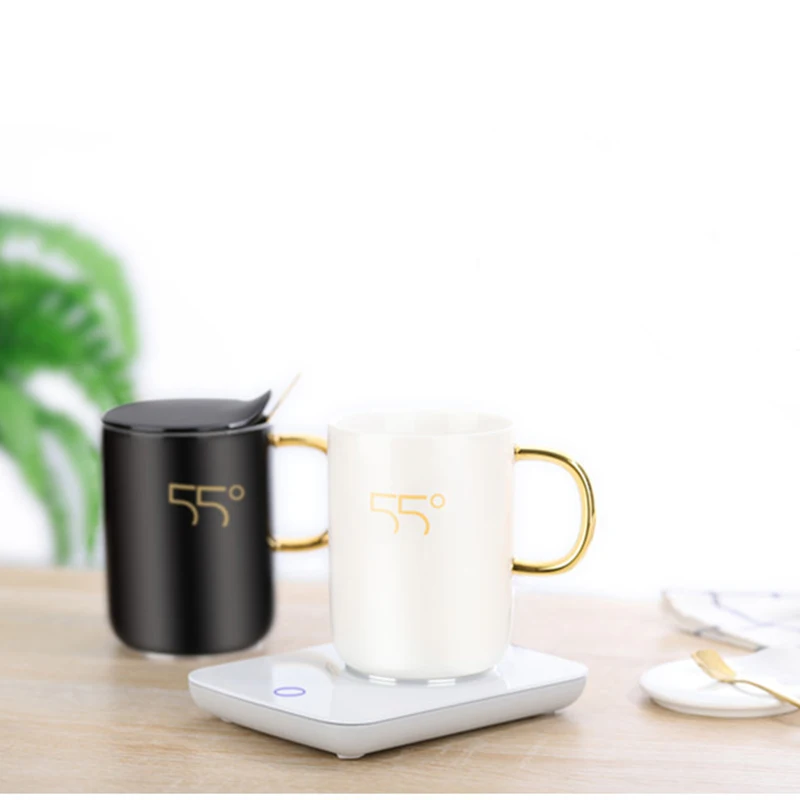Temperature Control Ceramic Mug 55 Degree Thermostat Electric Warmer Coffee Cup - Buy 