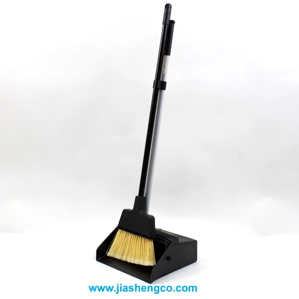 Hot Sale Industrial Lobby Dustpan And Broom Set For Commercial Cleaning