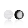 3ml glass jar with 2 compartments for eye shadow packaging,5ml cosmetic eye cream jar divided in 2 average