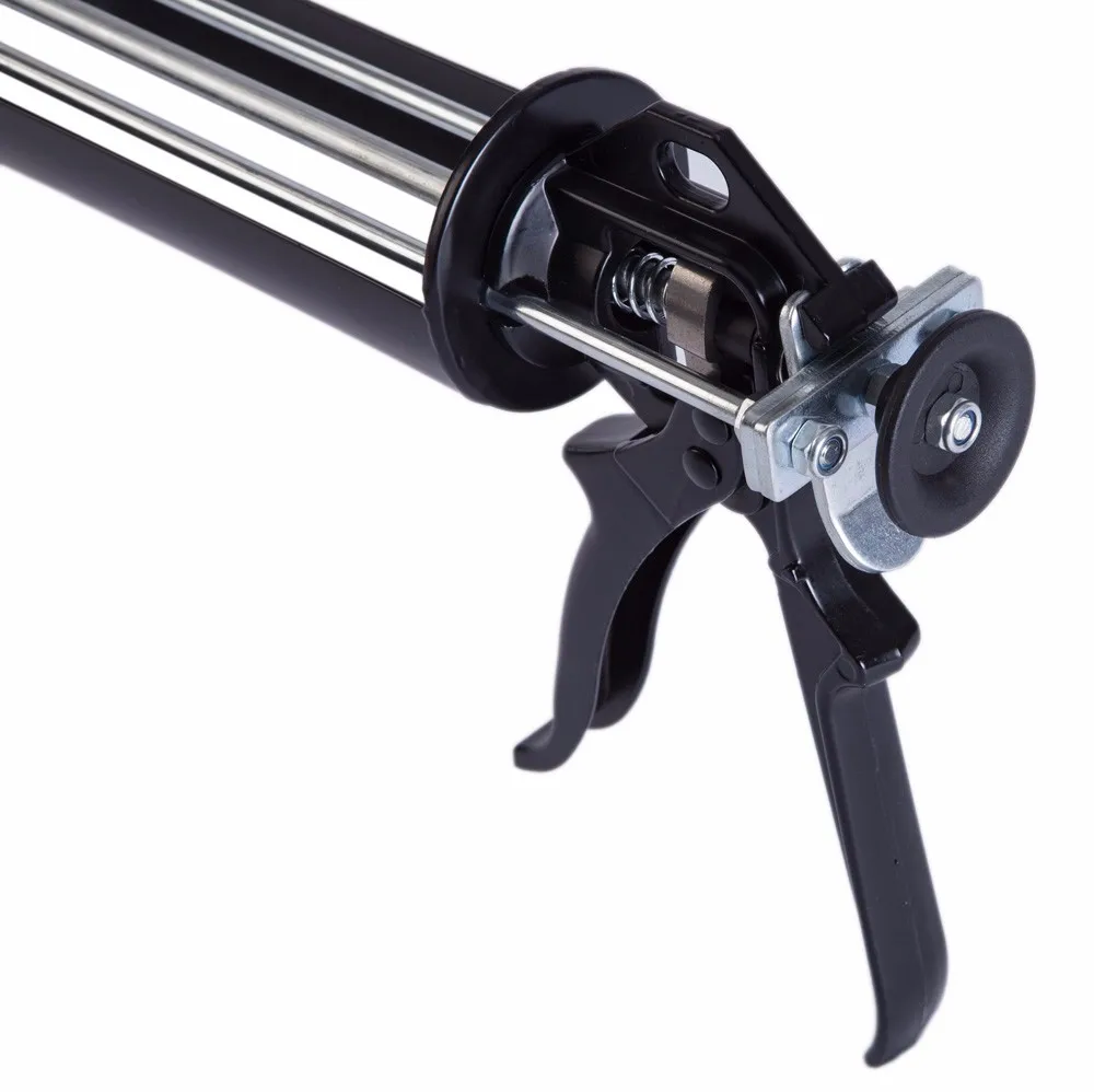 Smooth Rod 3 Rods 380ml Capacity Caulking Gun Dispenser Gun,12:1 16:1 ...