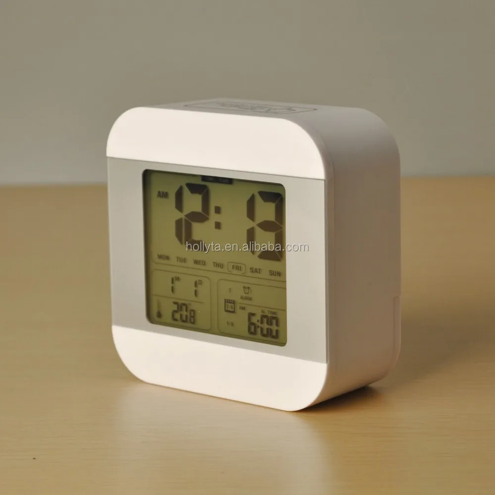 Funny Digital Talking Alarm Clock With Hourly Chime Function For Kids