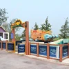 Factory Sale High Quality Amusement Park Fun Rides Modern Kids Loved Animal Shark Shape Electric Mini Flying Car Ride For Sale