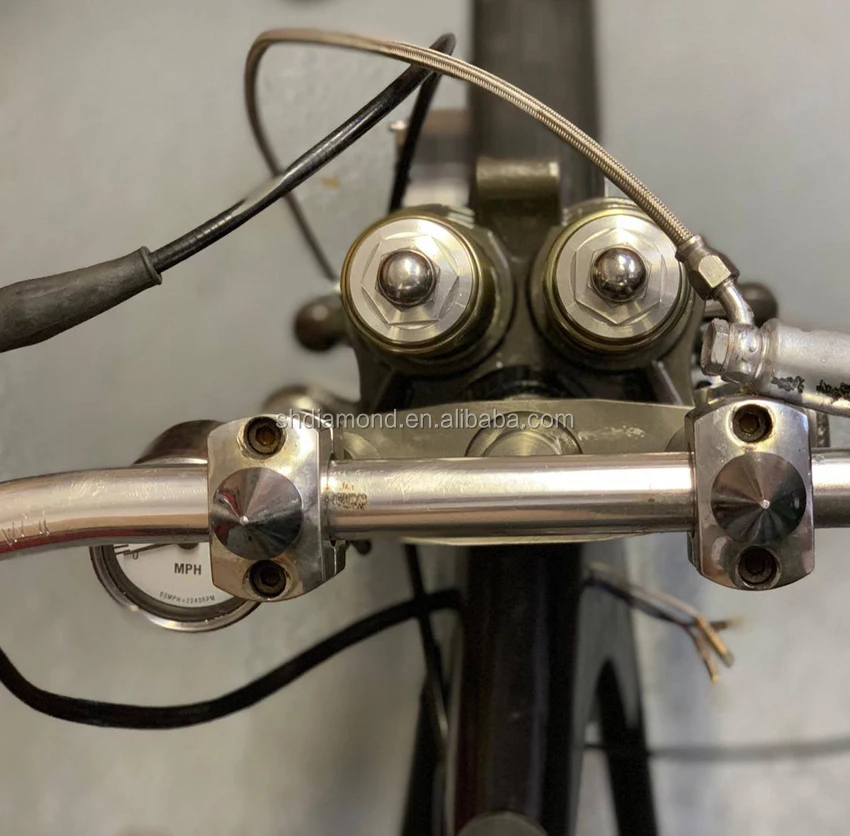 Yyamaha chopper springer fork/old school Hhonda bobber double springer