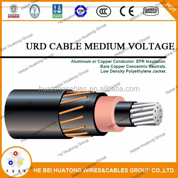 Urd Cable Underground Al Cable 1000 Mcm Kcmil - Buy Underground Al ...