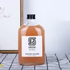 12 oz 350 ml square flat shape cold press glass bottle with aluminum screw cap wholesale