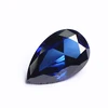 pear cut blue precious stone corundum gems high-tec cut ruby gems price