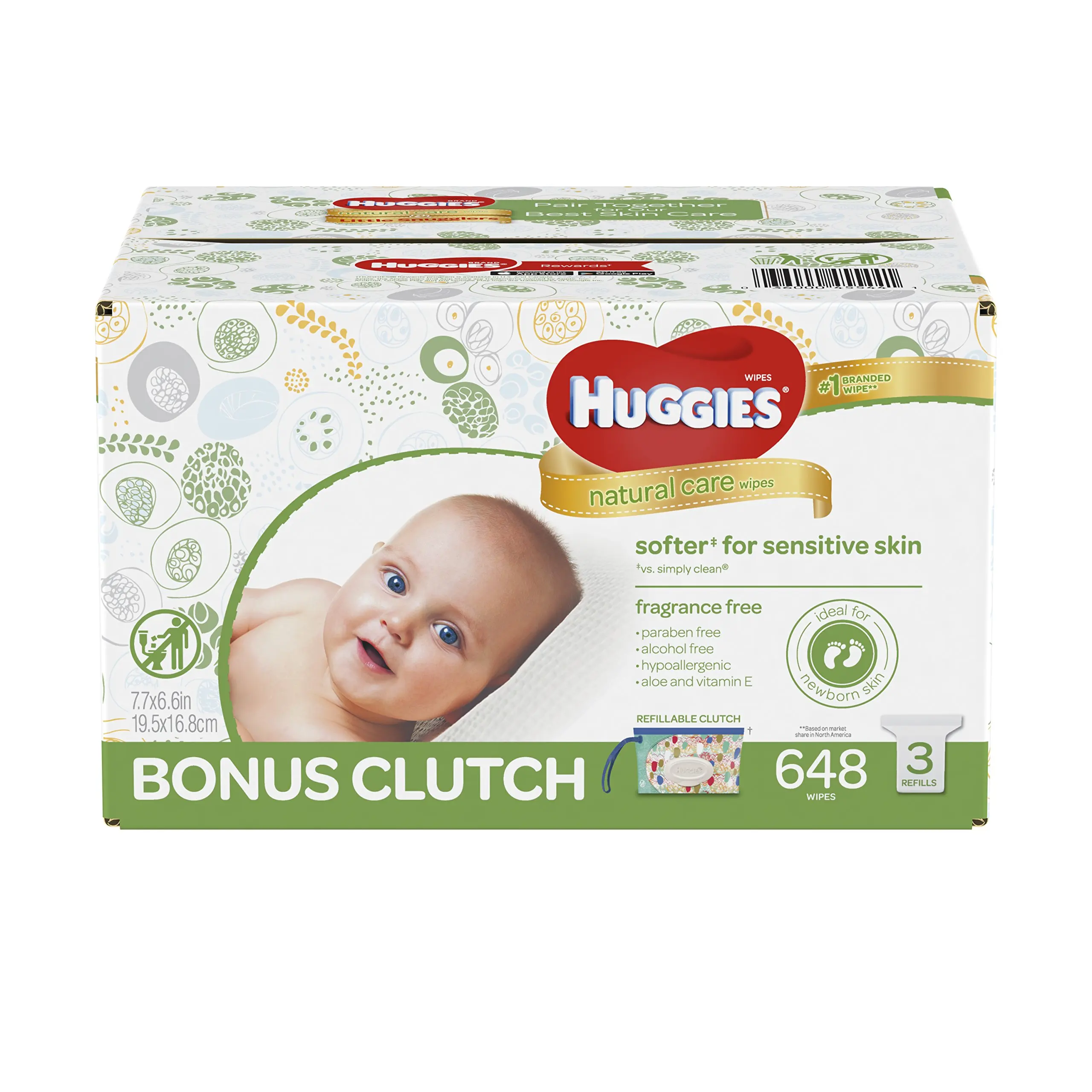 huggies sensitive wipes refill