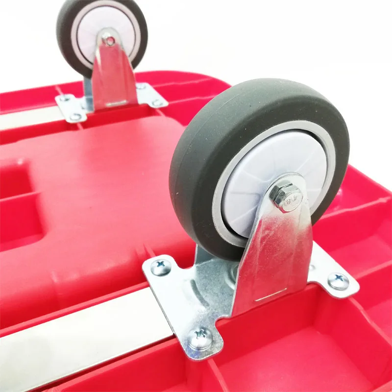 Folding Transport Cart Foldable Hand Carts Trolleys Small Wheelbarrow