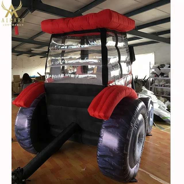 Inflatable Red Tractor Buy Inflatable Car Model For Advertising